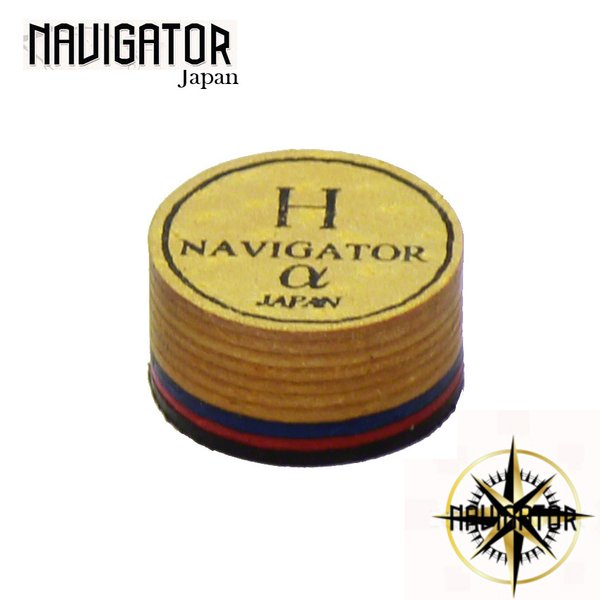 Navigator Alpha Hard Pool Cue Tip Mehrschichtleder